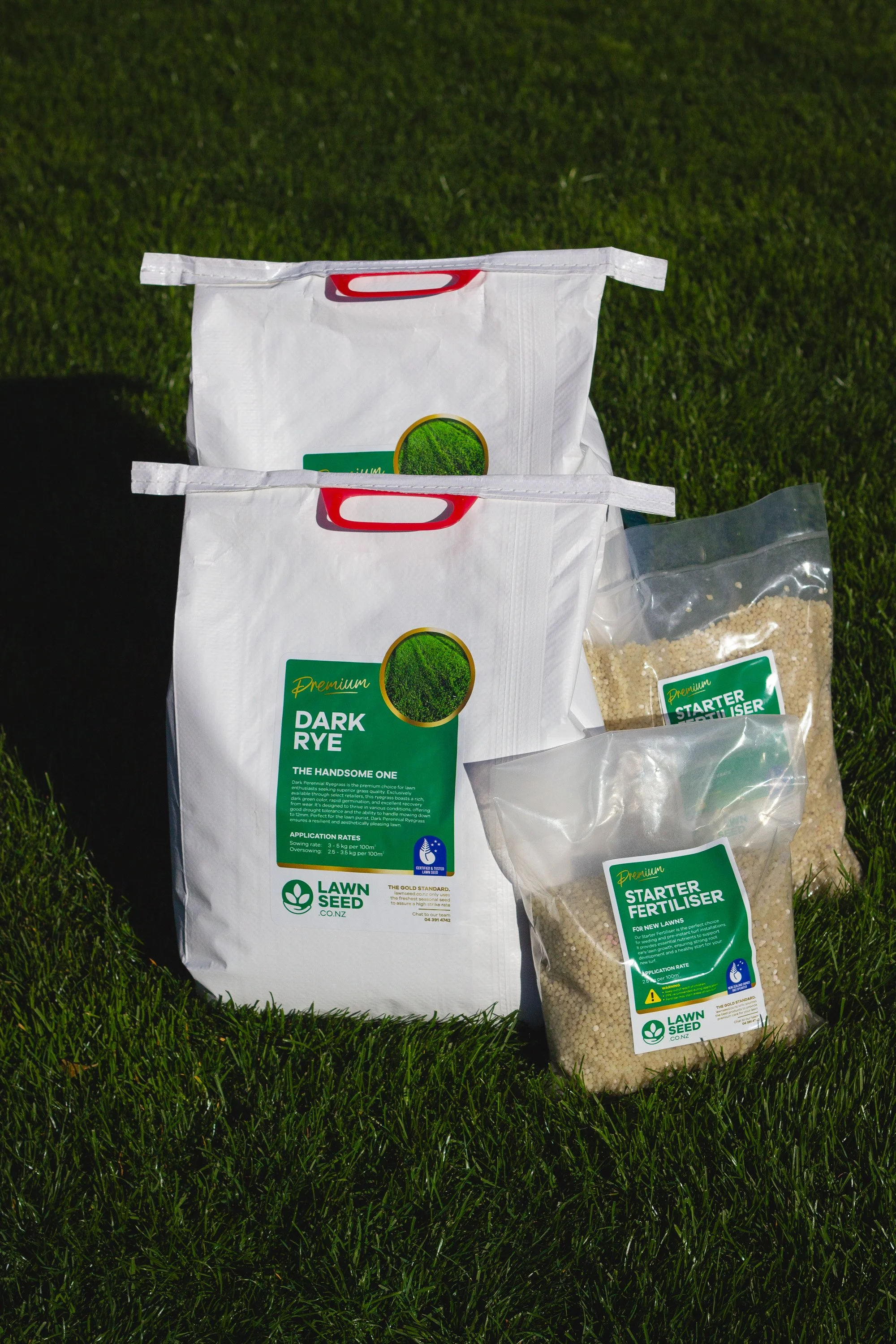 Lawn Seed Dark Rye 10kg Bag Starter Fertilsier 5kg Bag.jpg