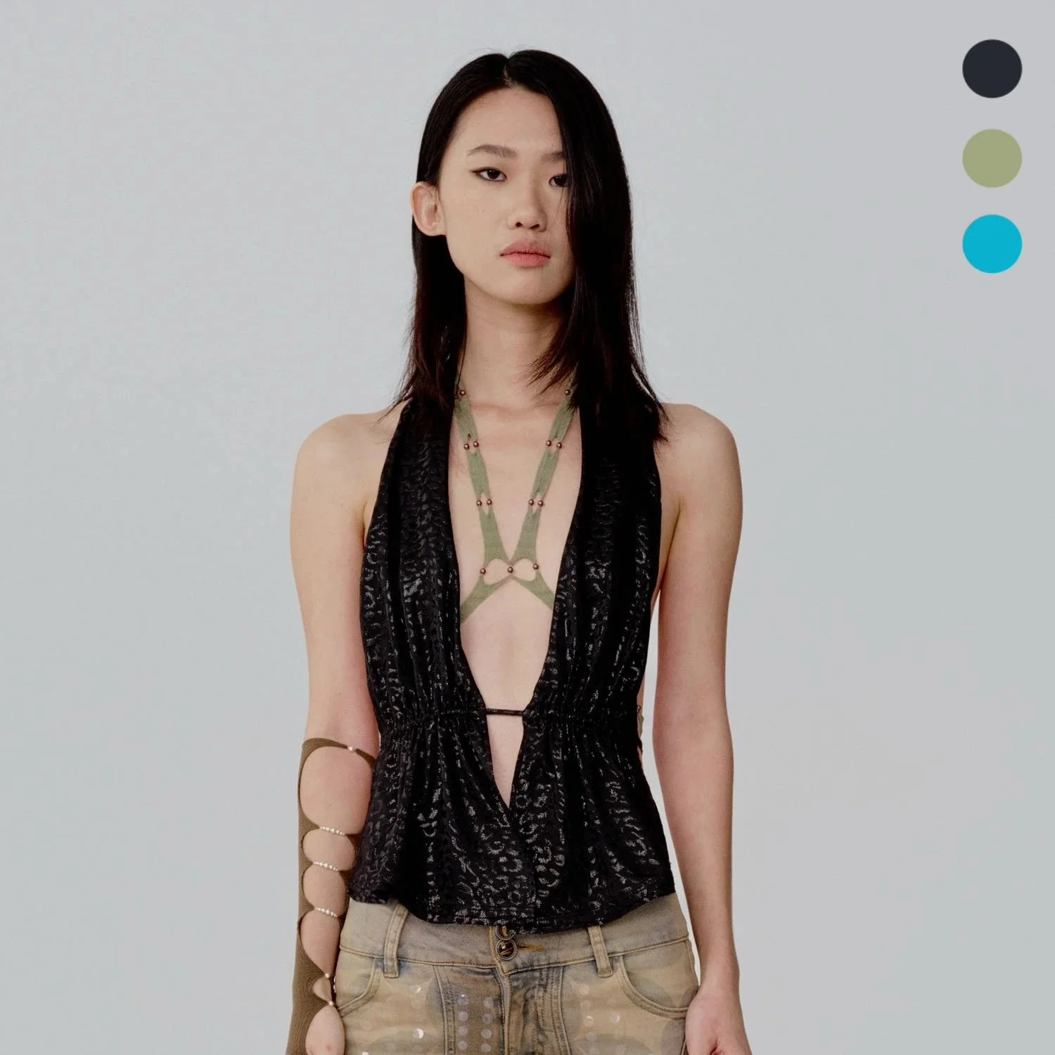 [AW26] Sheer String Half-body Harness