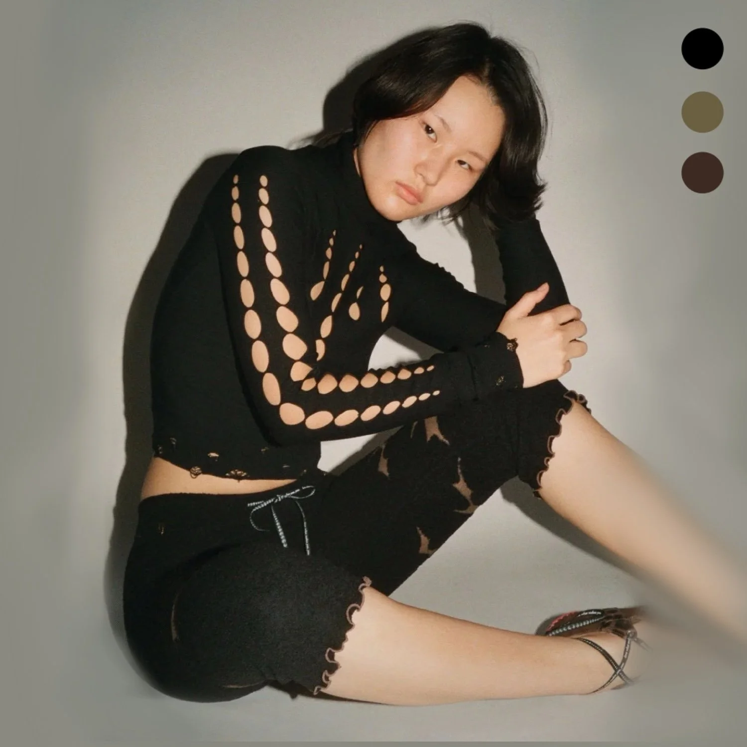Turtleneck Long Sleeve Top