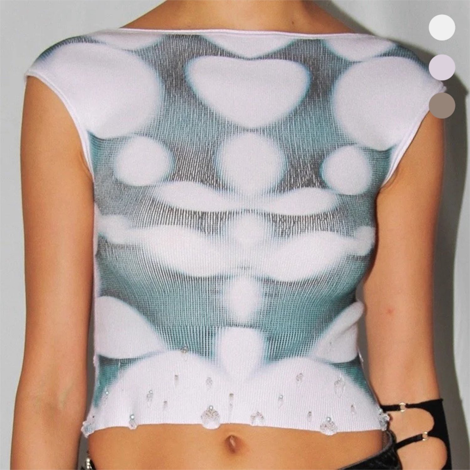 Print Cutout Top