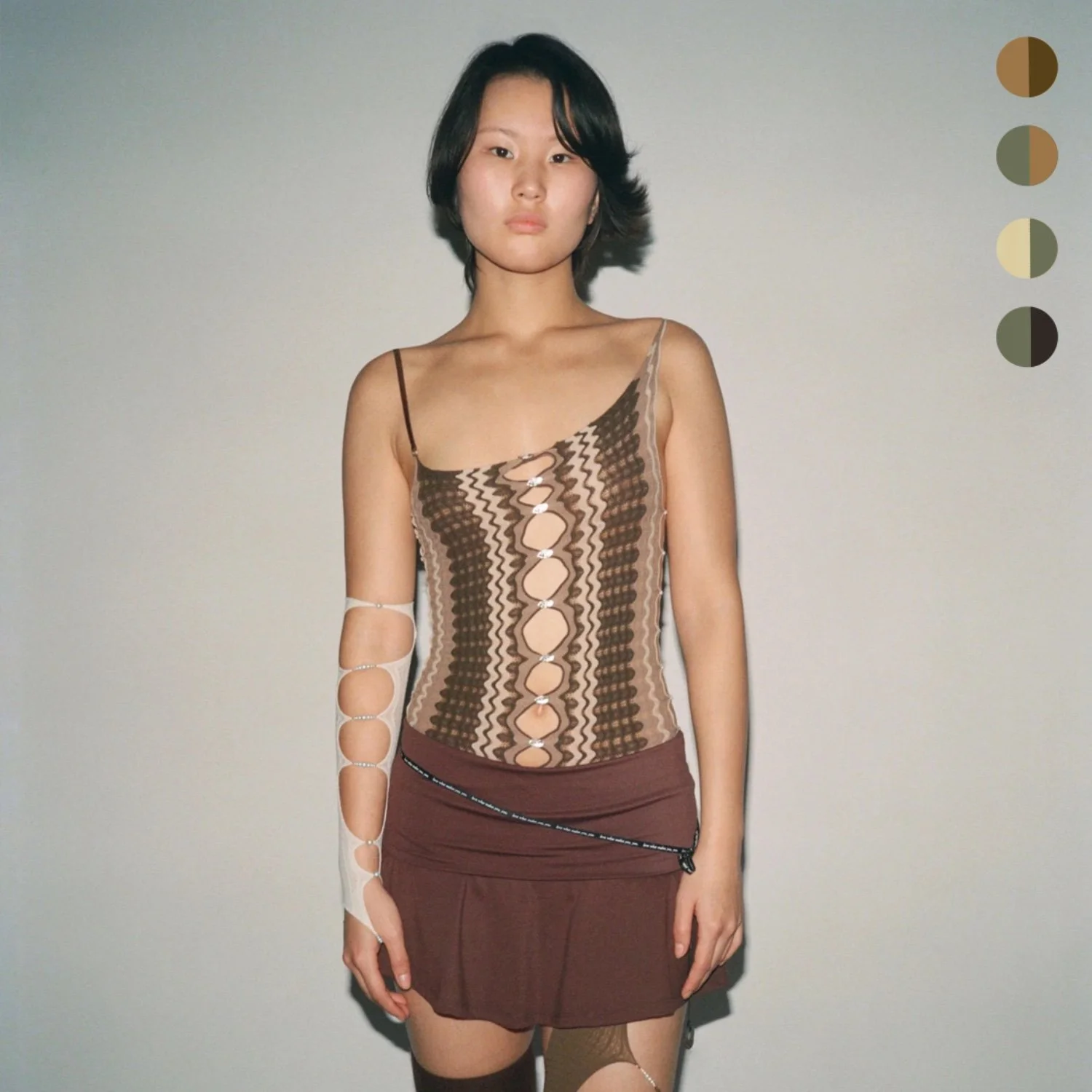Ripple One-Shoulder Bodysuit