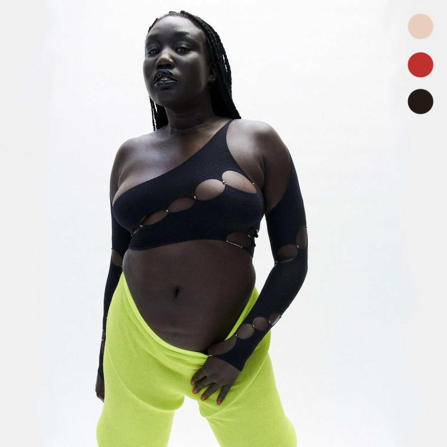 Spiral Cut-out Top