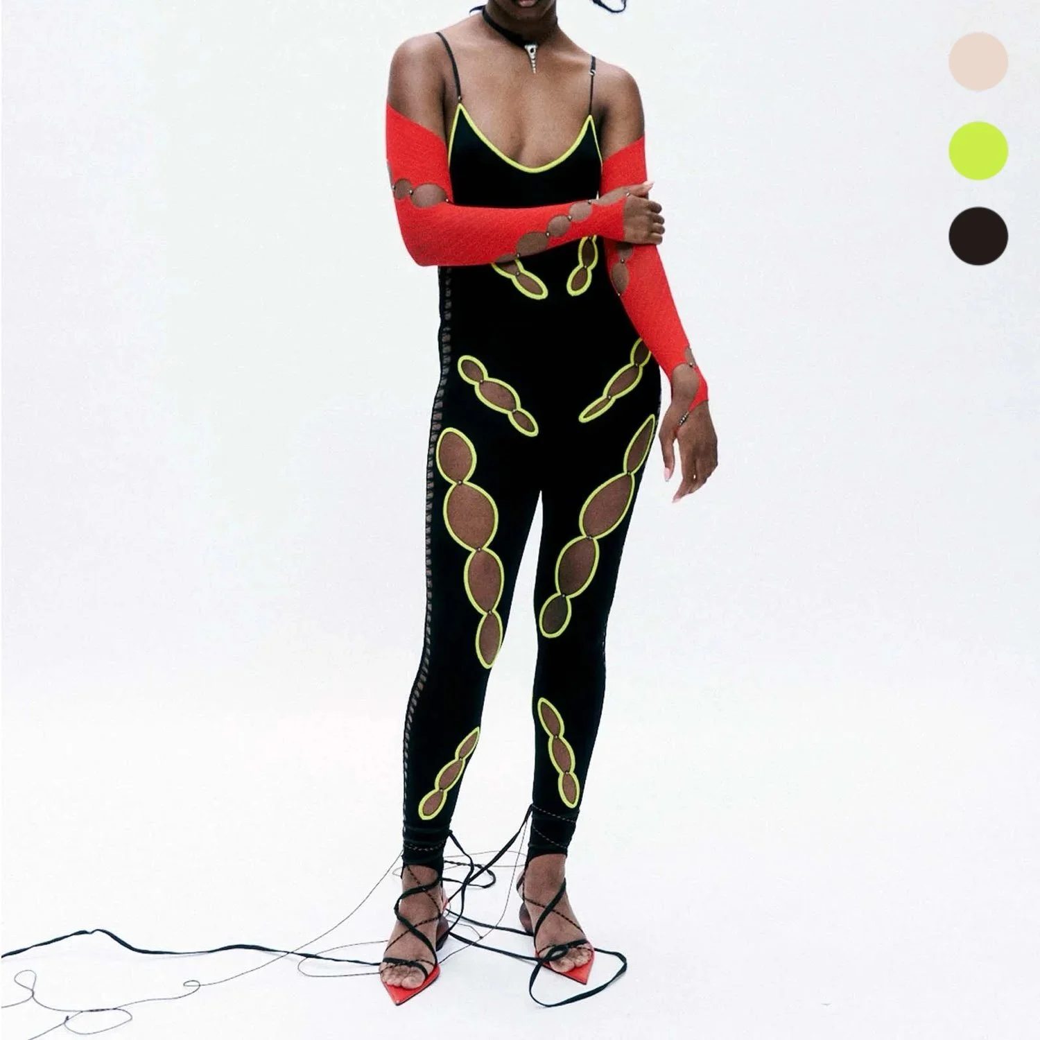 Spiral Cut-out Sleeves