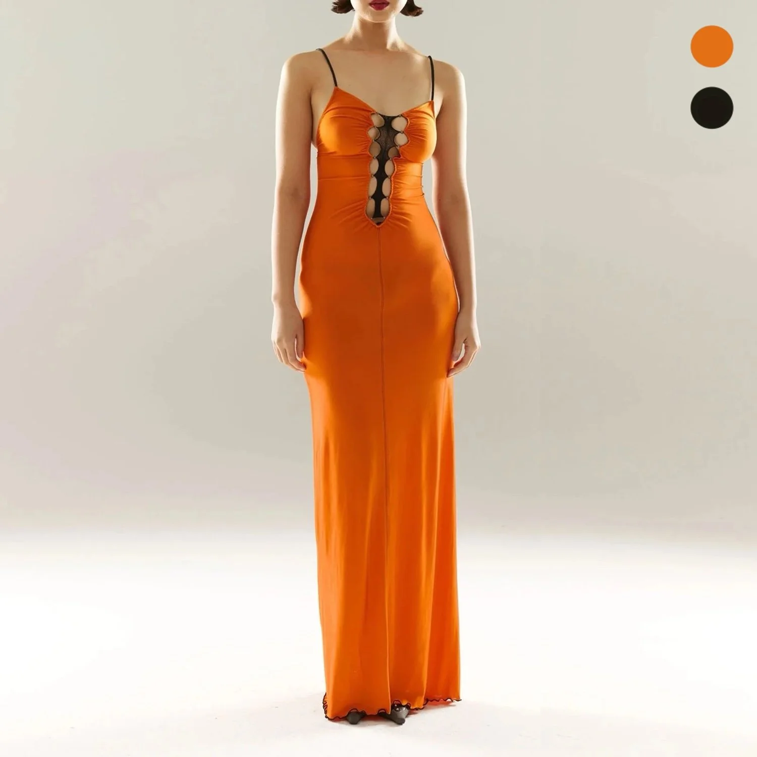 Thorn Cutout Maxi Dress