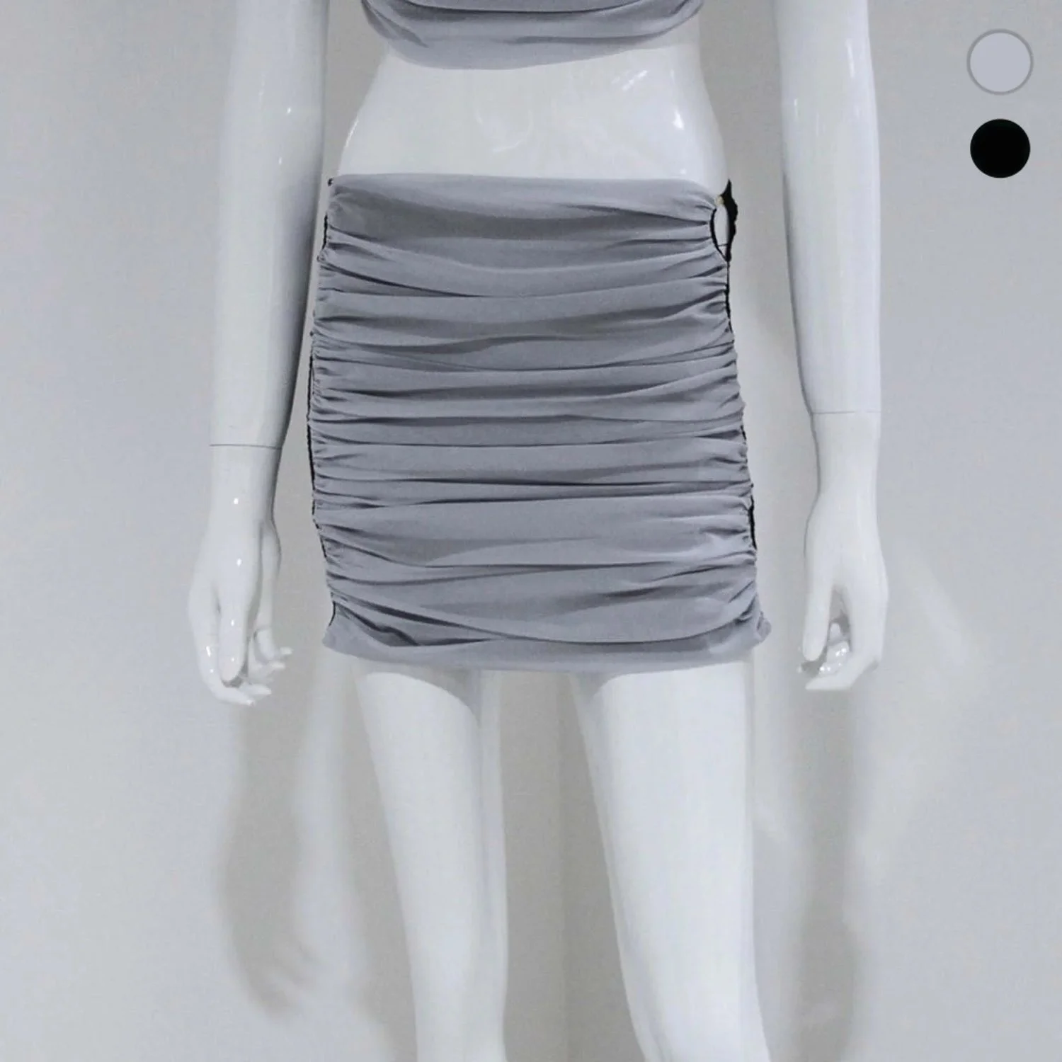 Mesh Mini Skirt