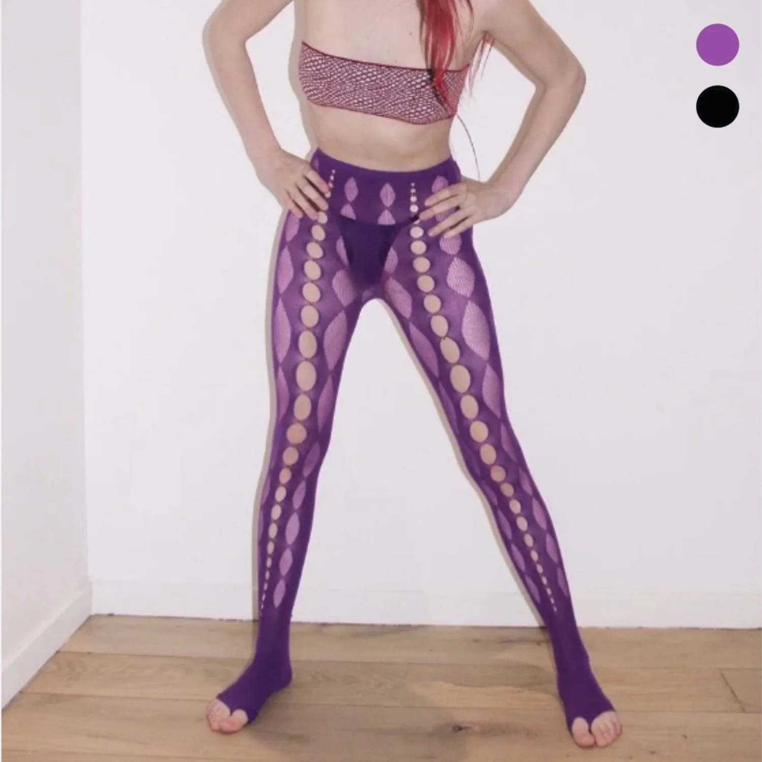 Semi-sheer Stockings