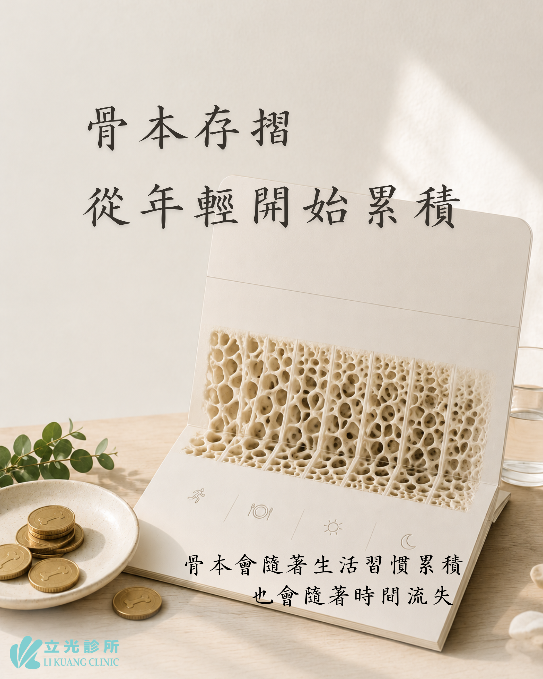 骨本儲蓄：寫給每個人的骨骼防老指南