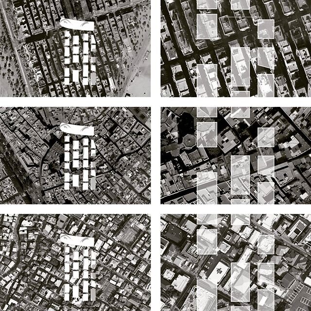 Comparative grain studies: Barcelona, Tokyo⠀
⠀
Design District⠀
Masterplan for 16 buildings and associated public space for the creative industries in London UK. ⠀
⠀
2020⠀
⠀ . . . .⠀
⠀
Currently under construction, due to open quadrants in late 2020.