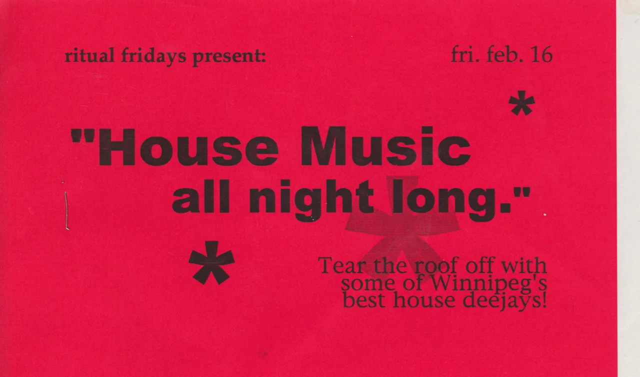 Ritual Fridays @ Horseshoe Cabaret - Early 2000's