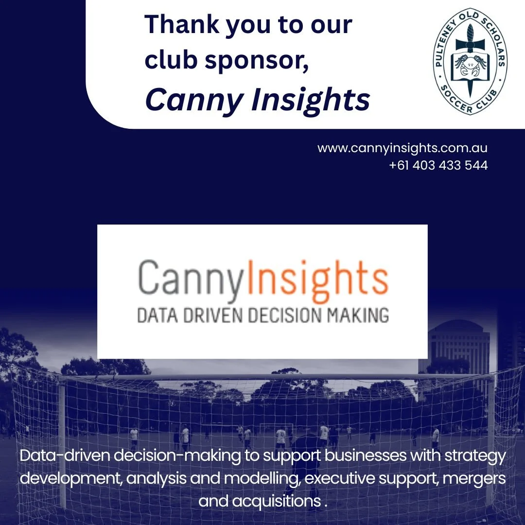 Shout out to Canny Insights for supporting our club. We&rsquo;re proud to have the founder, Patrick Canny, out on the pitch as part of our Masters team - thanks for backing the club both on and off the field. To hear more about their work, visit: www