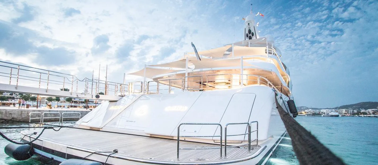 Superyacht ‘Lady Lara’ in Marina Ibiza