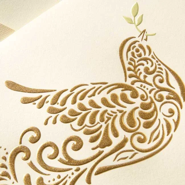 Peace Dove Greeting Card, Crane, USA