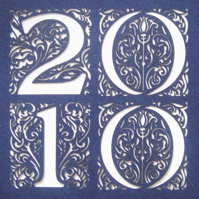 2010 Greeting Card, Crane, USA