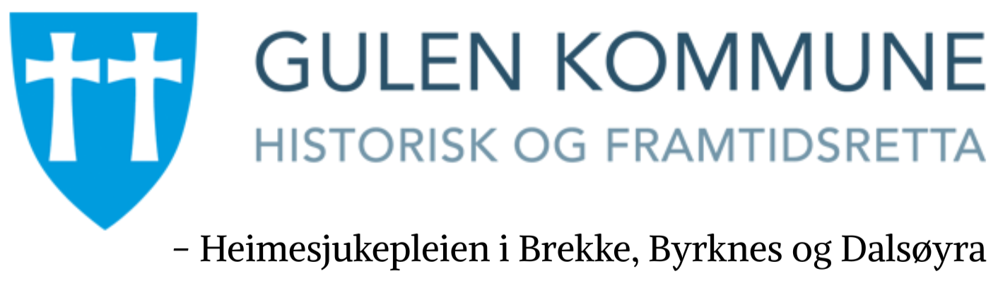 Gulen kommune heimesjukepleien i Brekke, Byrknes og Dalsøyra