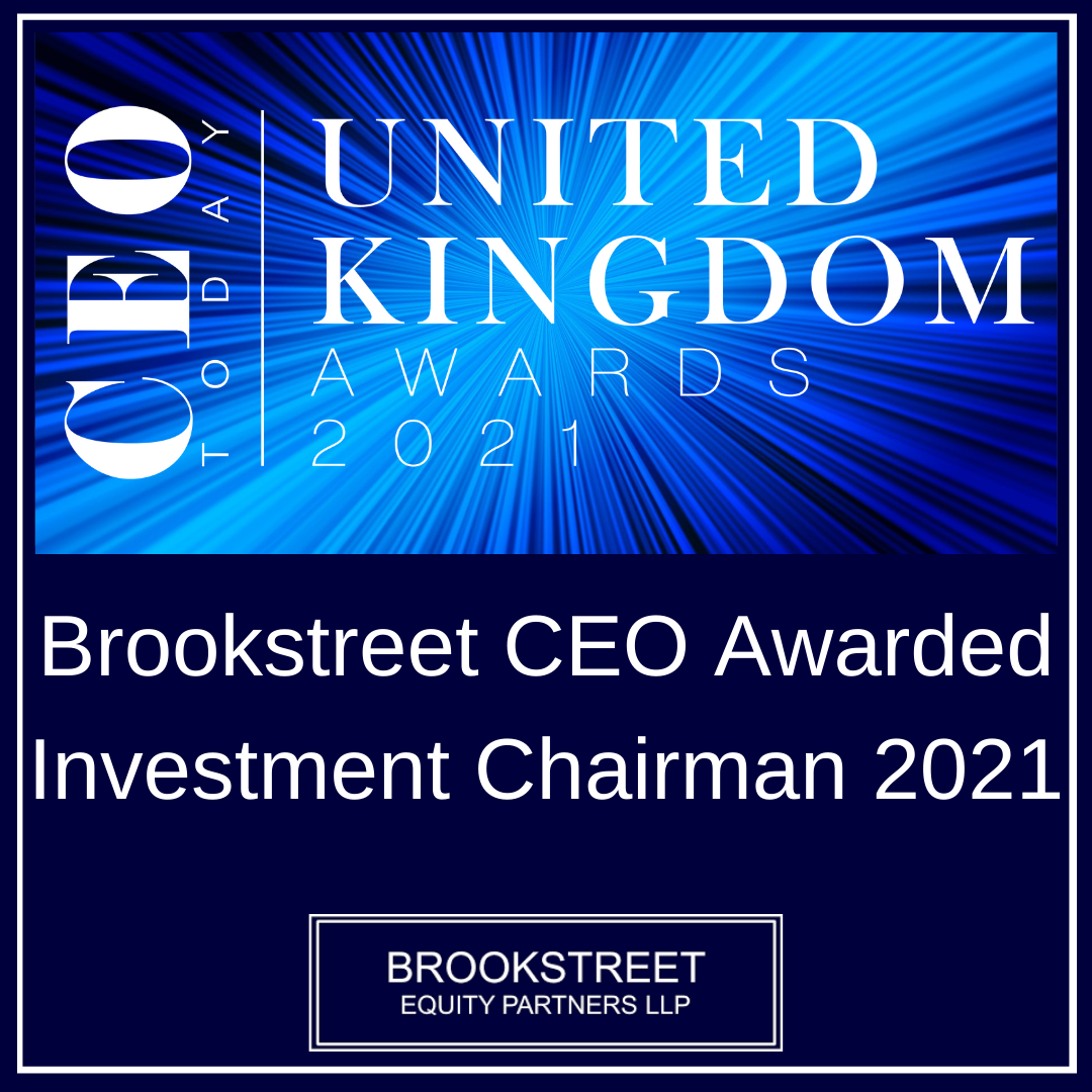 Brookstreet CEO Awarded Investment Chairman 2021 UK by CEO Today