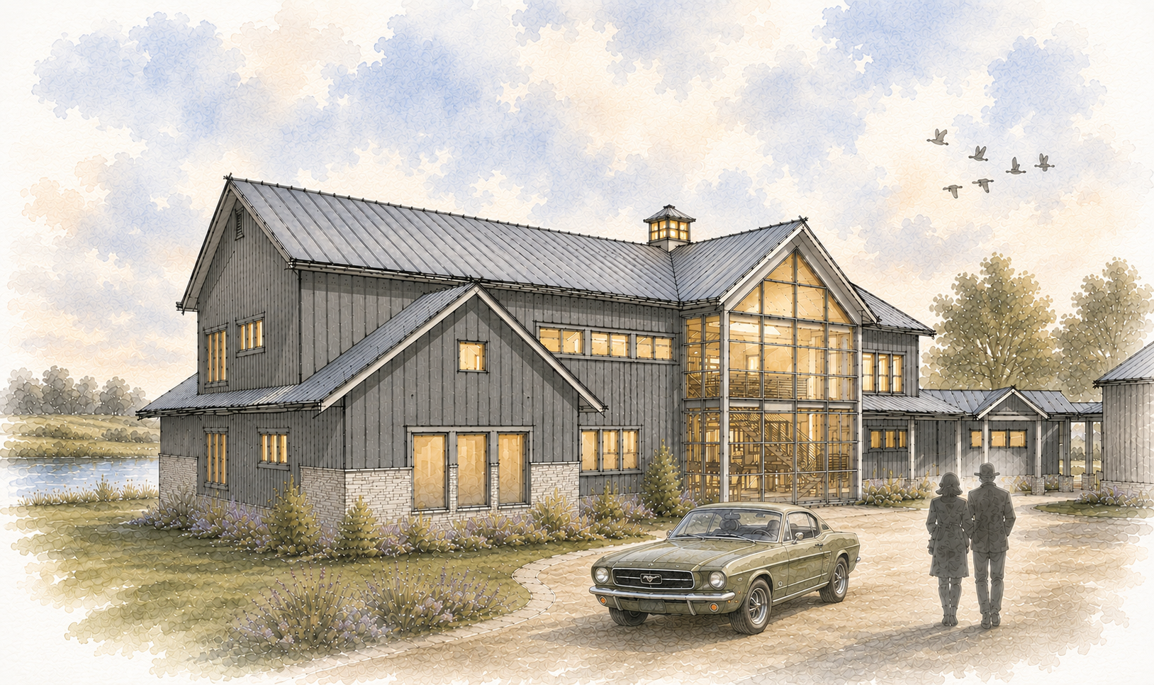 WALLACE BARNDOMINIUM - IN DESIGN