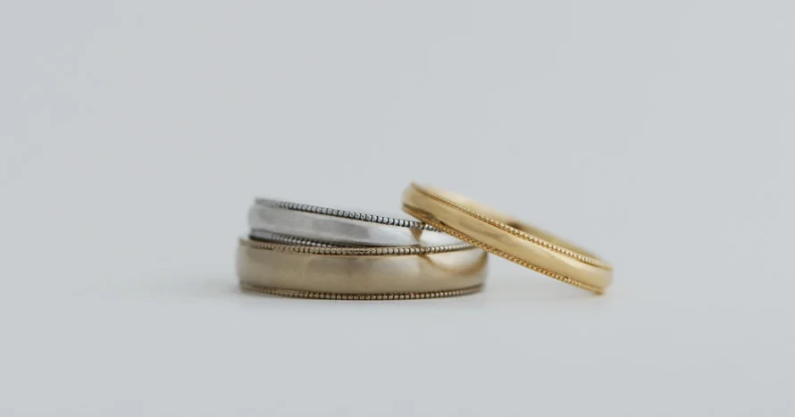 Toile Milgrain ring / 110,000~