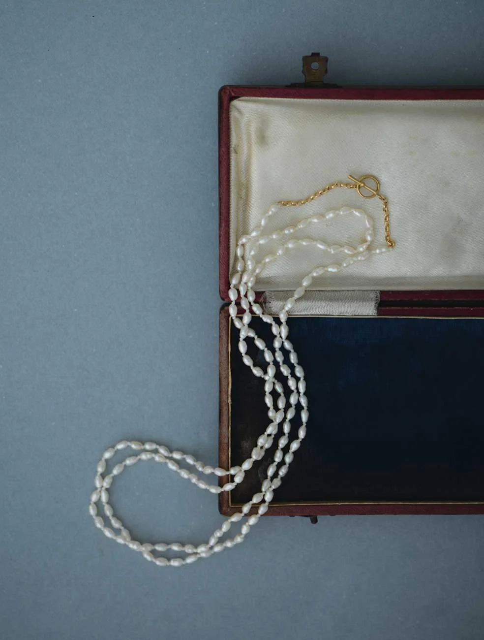 Vintage Biwako pearl long necklace II - ¥85,000