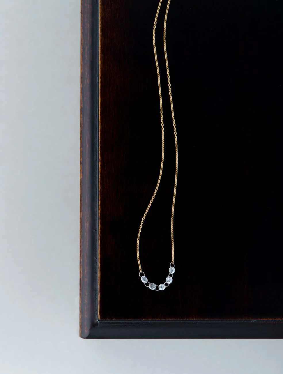 Leger diamond necklace <rosecut> Ⅱ - ¥70,000~¥80,000