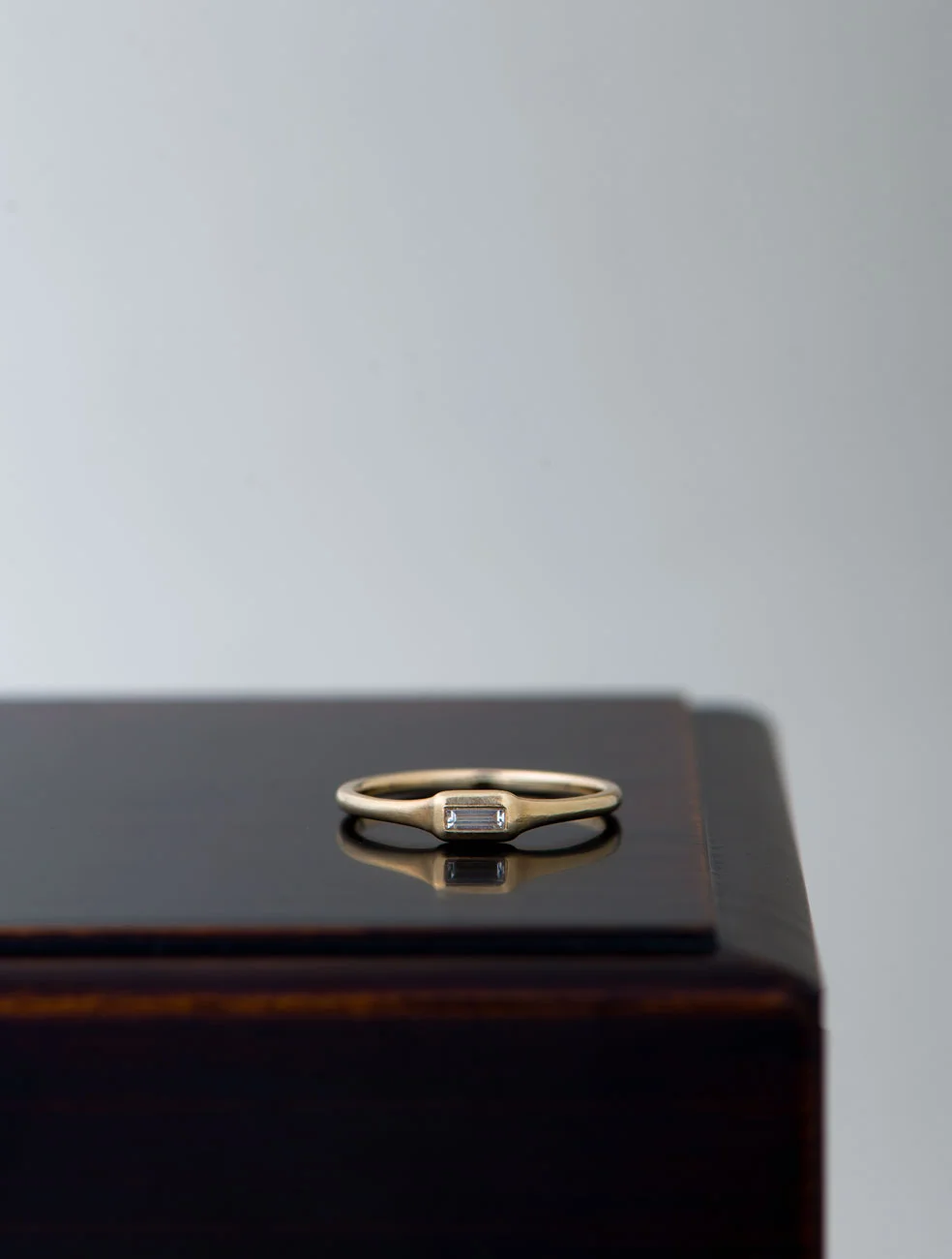 Nude diamond ring <rectangle> - ¥35,000~¥47,000