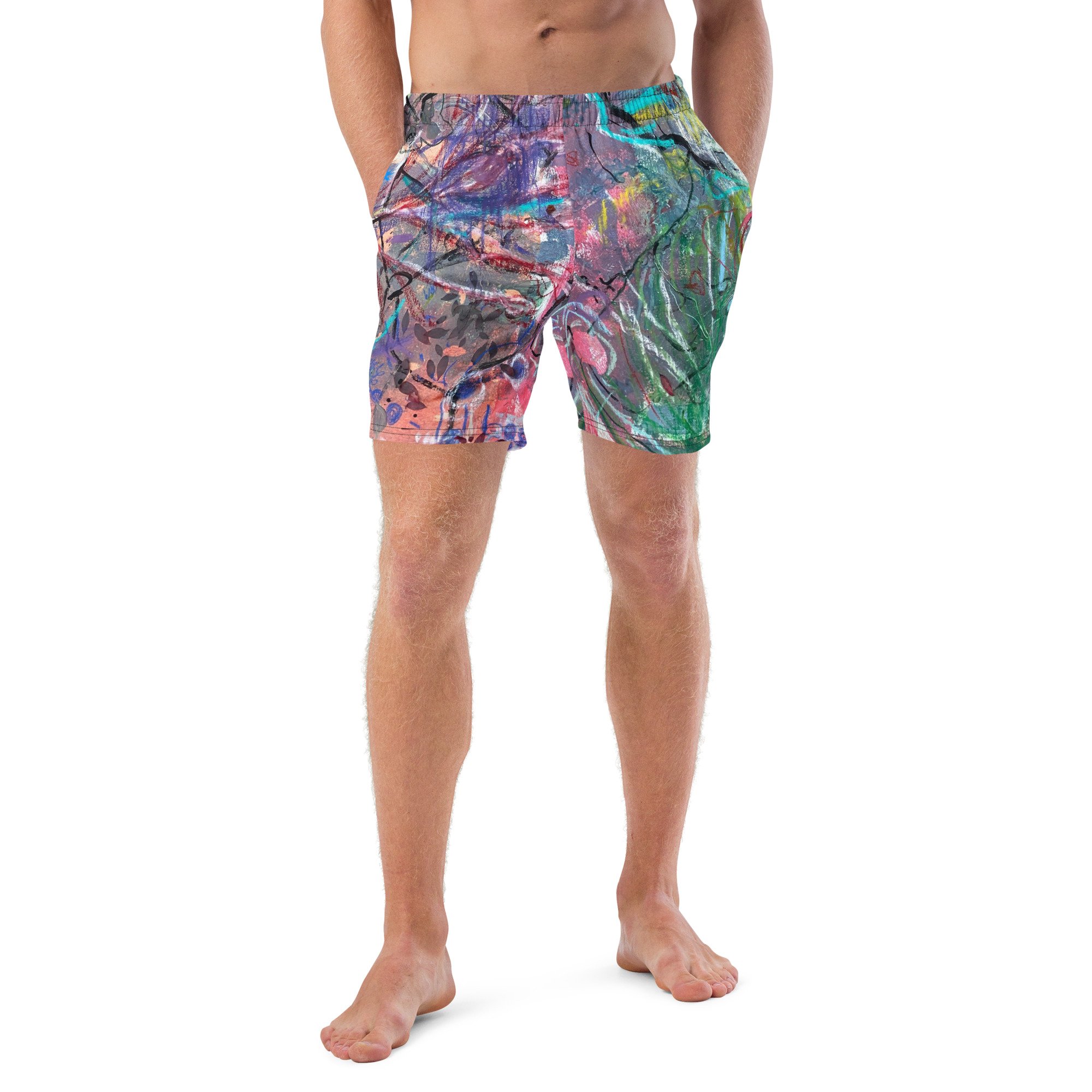 Self-Study Men's Recycled Swim Trunks