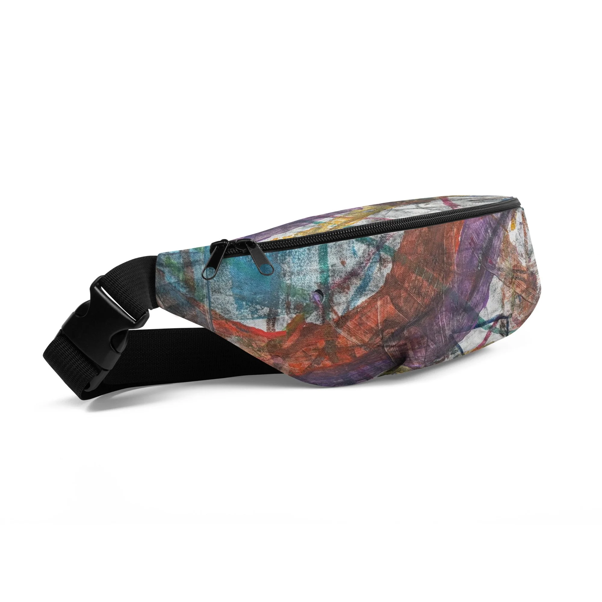 all-over-print-fanny-pack-white-front-left-6935e6b4503d1.jpg