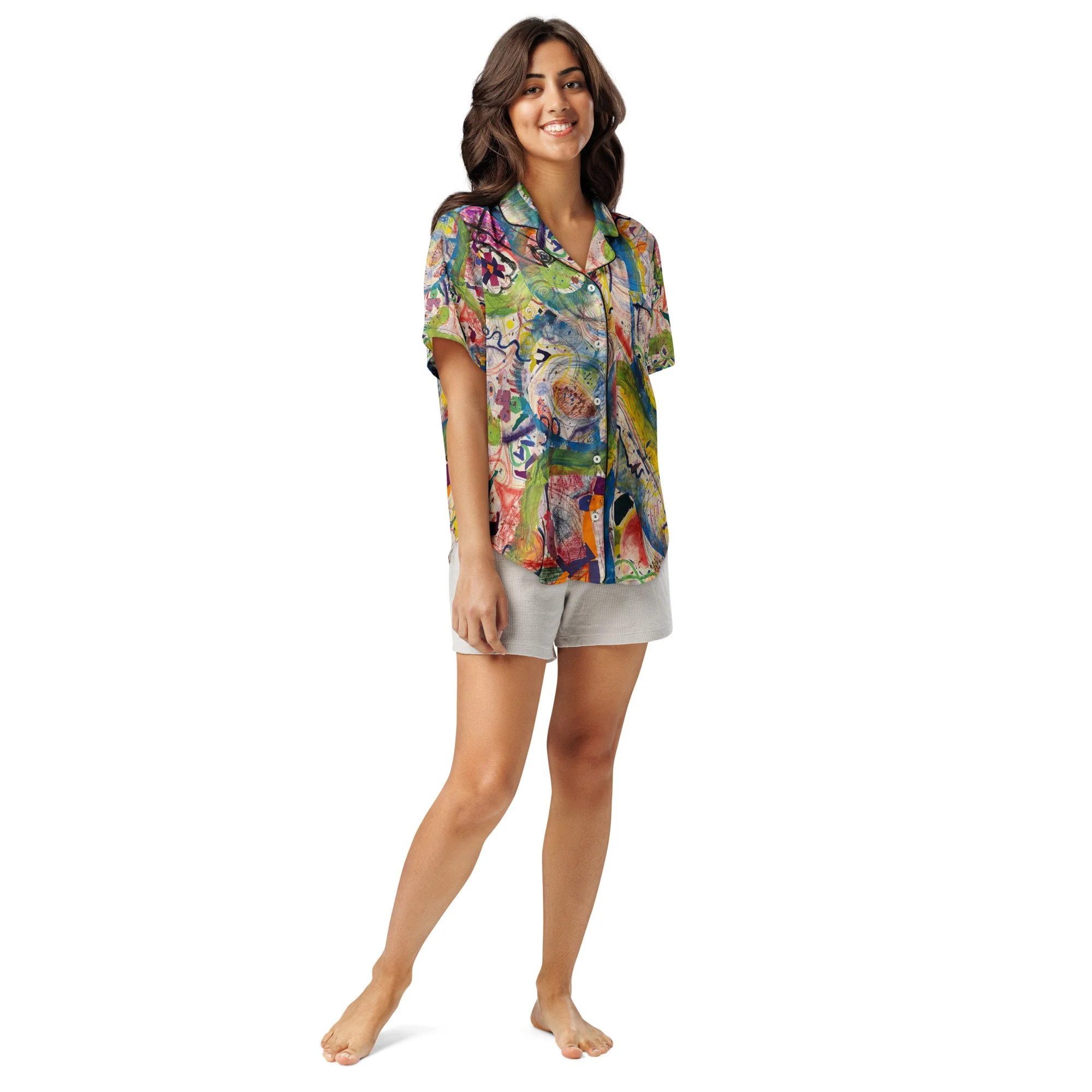 all-over-print-womens-short-sleeve-pajama-top-black-front-6a0f75a518563.jpg