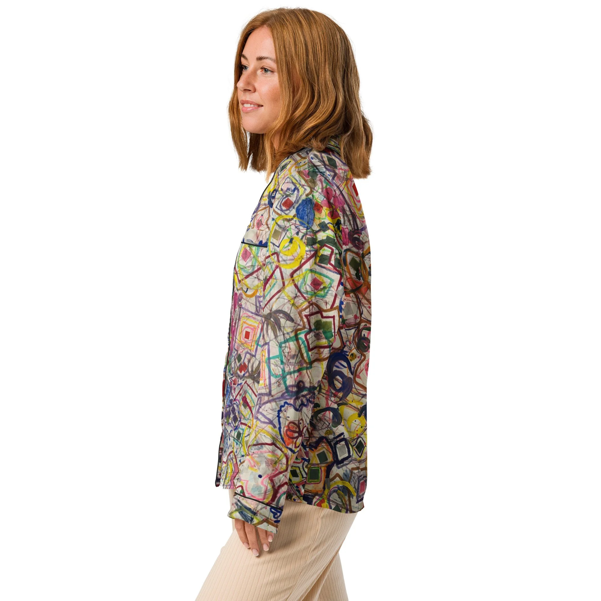 MHDC/Cape Long Sleeve PJ Top