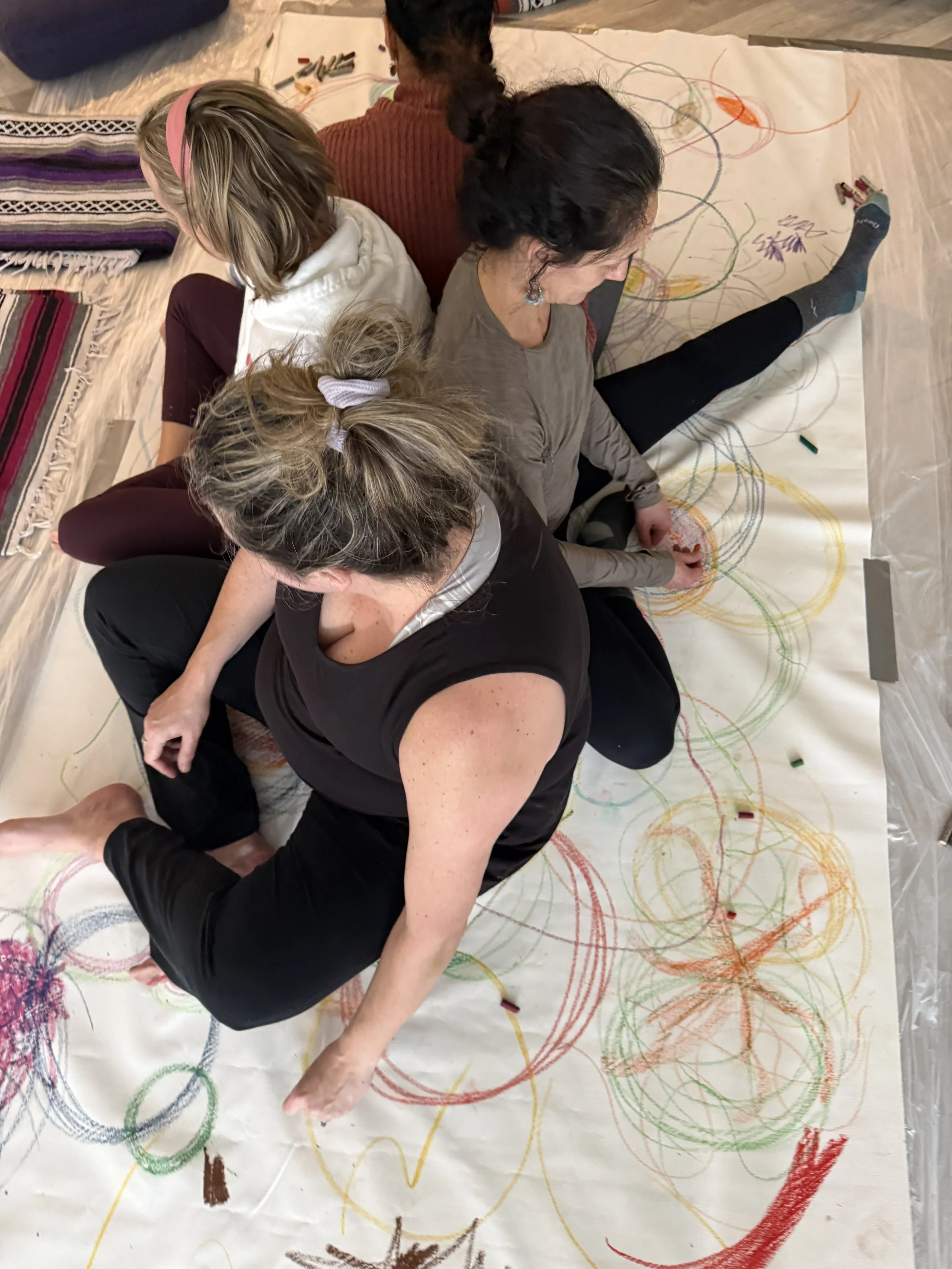shared sacre space in Heartful Yoga Art workshop.JPG