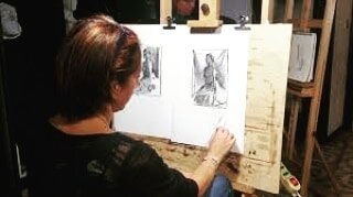 Learn painting in Rome