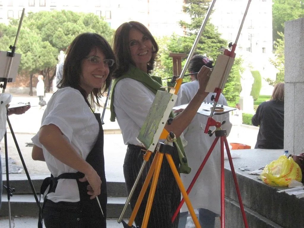 Outdoor Painting in Madrid