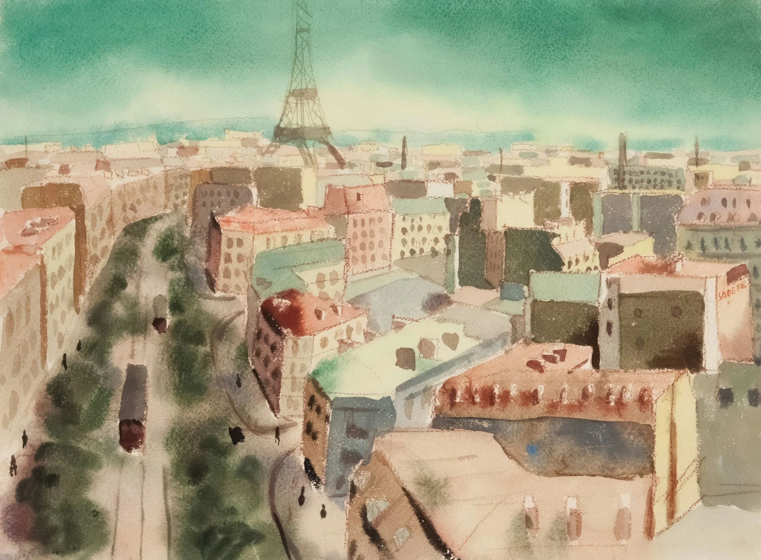 Watercolor Classes in Paris