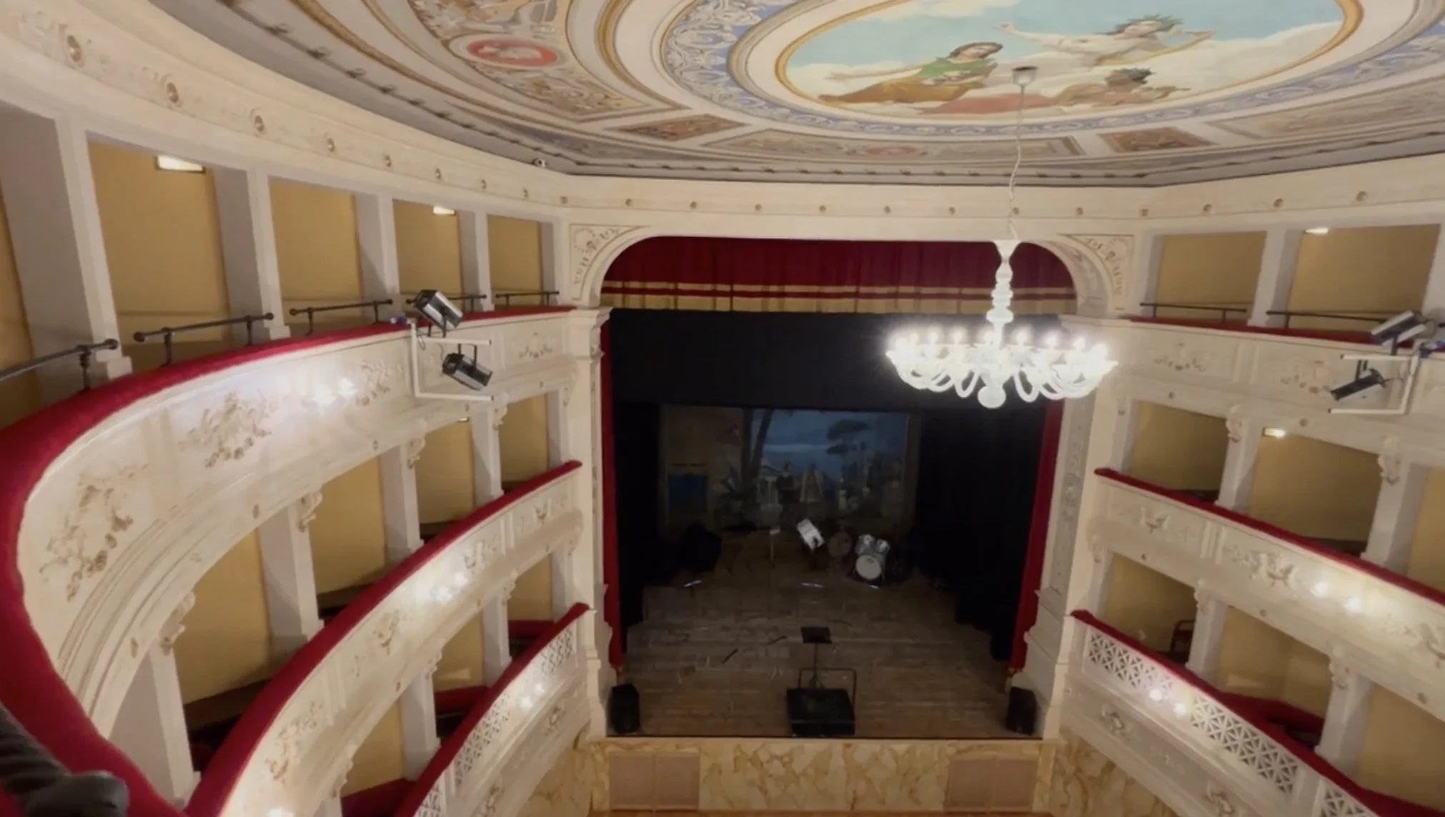 The theater in Monterubbiano