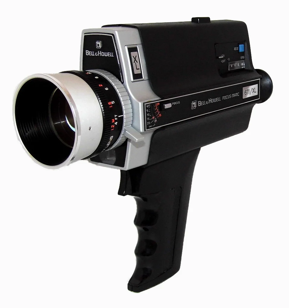 © Flickr - Joe Haupt Caméra Super 8, Bell &amp; Howell Focus-Matic 671 XL
