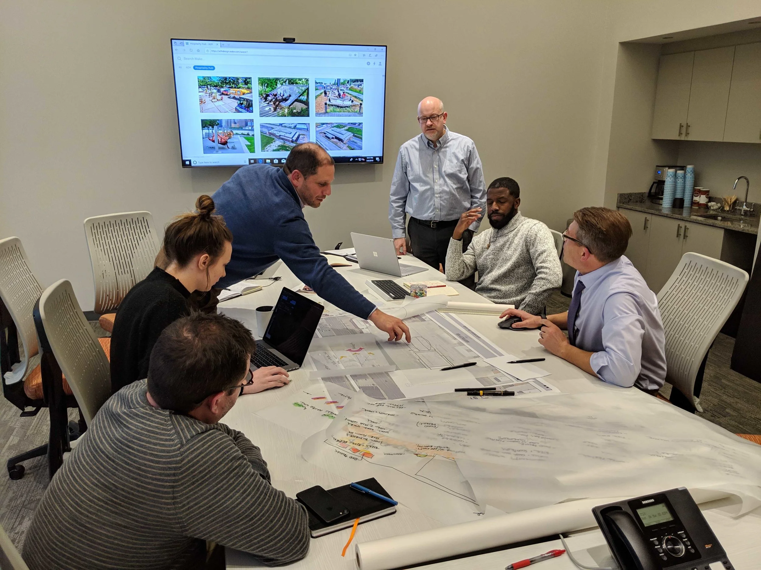 Hospitality Hub Design Charrette: Architects, Engineers, Landscape Architects, Planners, Design Strategists