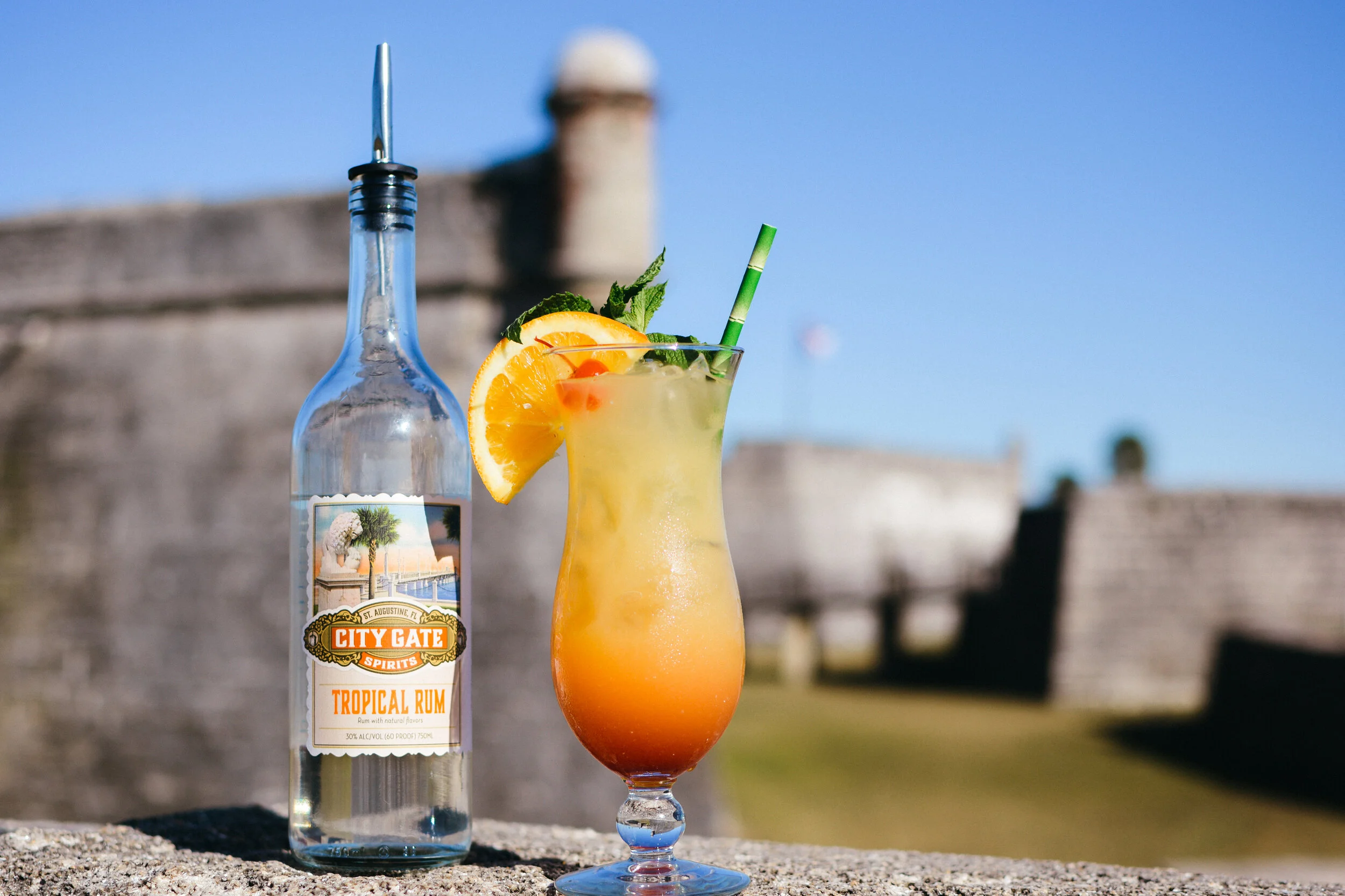 City Gate Spirits Castillo Sunrise Cocktail