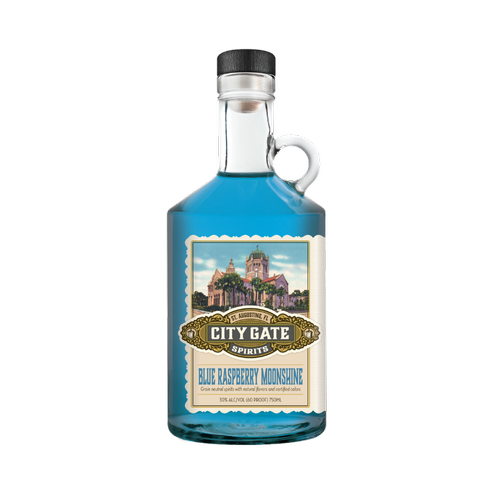 Blue Raspberry Moonshine — City Gate Spirits