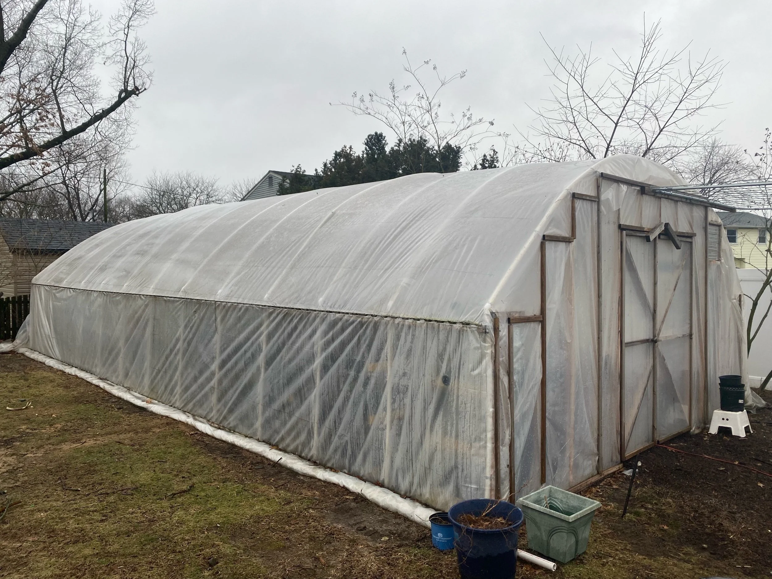 18'x36' PVC Greenhouse