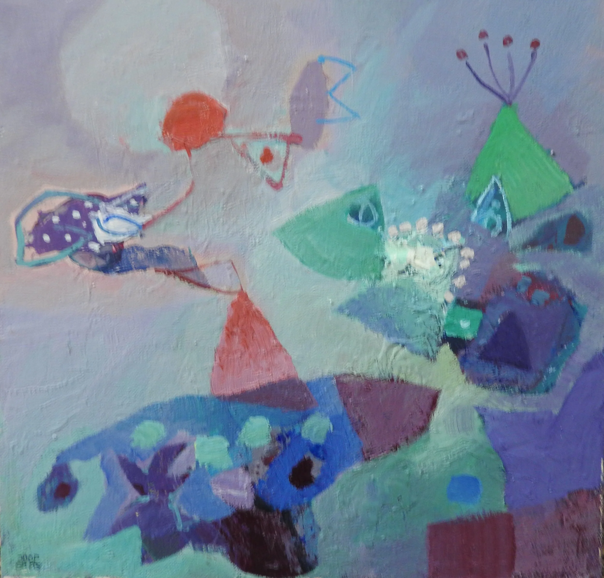 ABSTRACT 01, 30CM X 30CM, €850