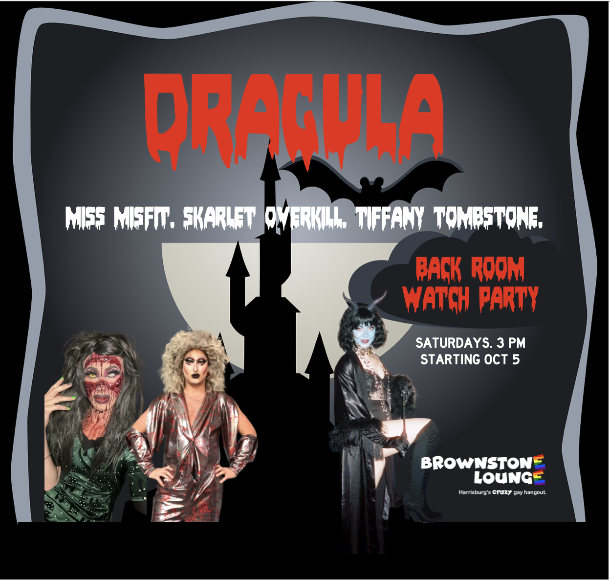 Dragula: Watch Party with Misfit, Skarlet & Tiffany Tombstone