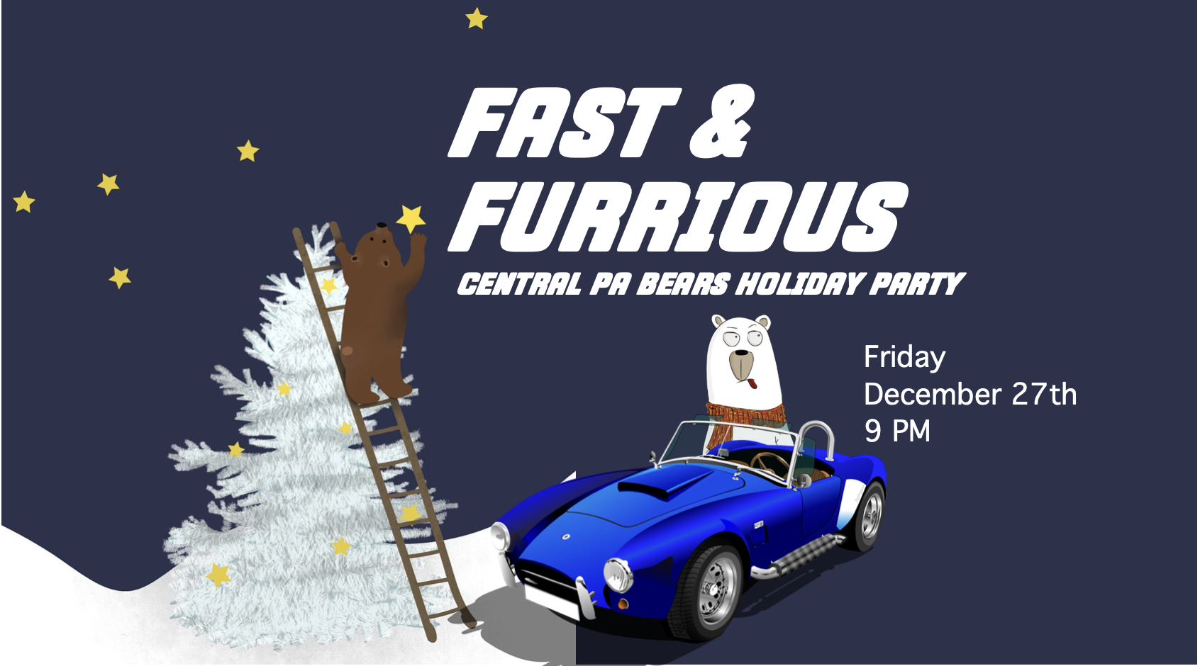 Fast & Furrious: The Central PA Bears Holiday Party