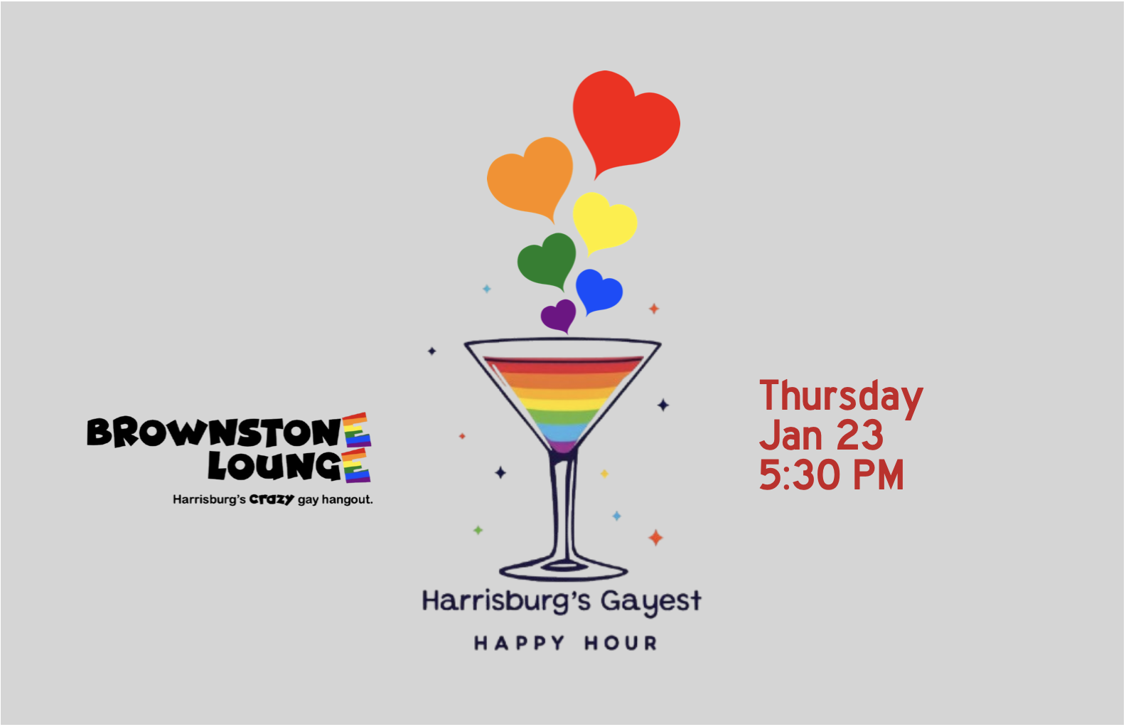 Harrisburg's Gayest Happy Hour