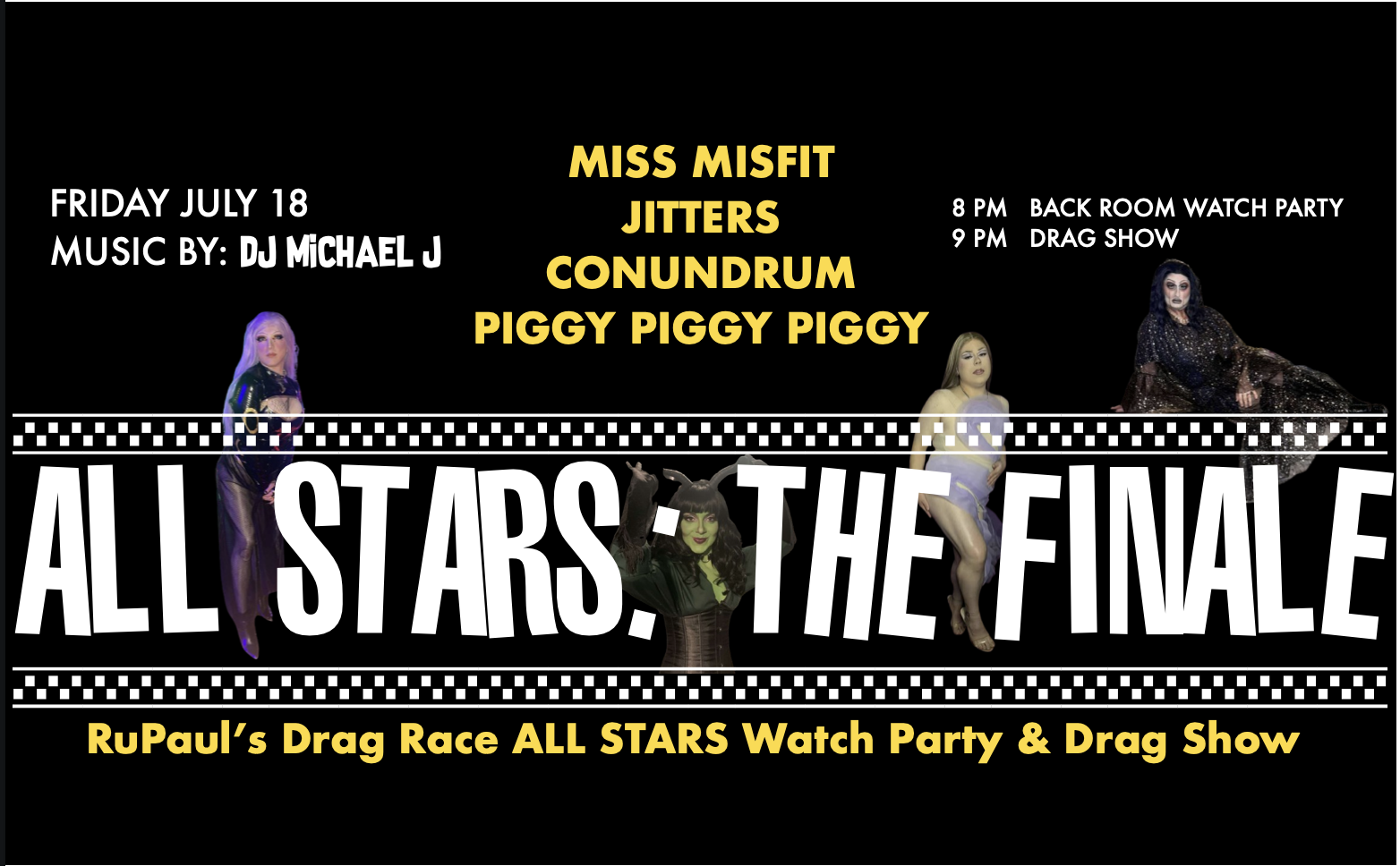 RuPaul All Stars: The Finale & Post-Watch Party Drag Show