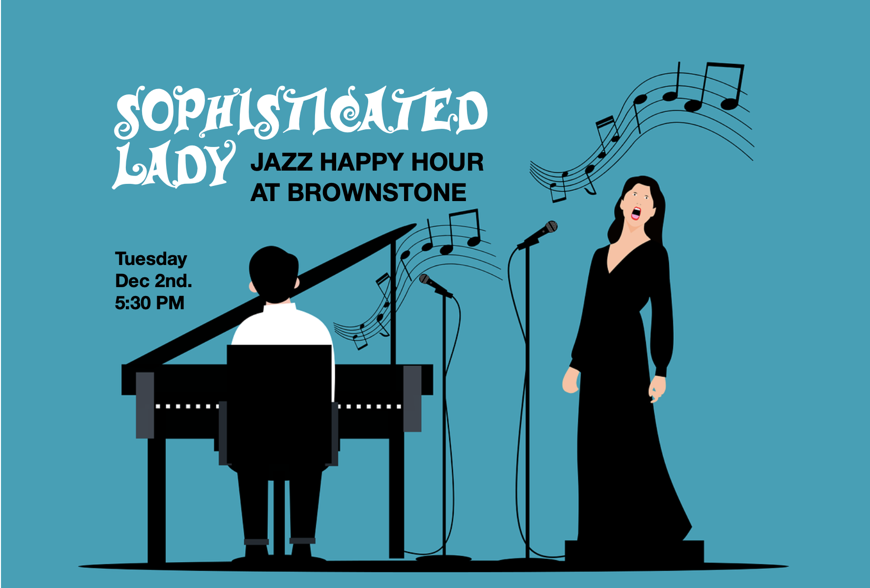 Sophisticated Lady: Jazz Happy Hour at the Brownstone