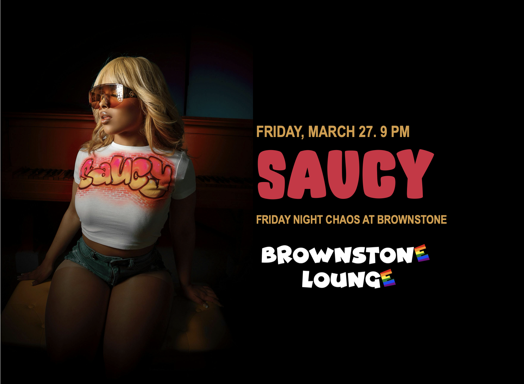 Saucy: Friday Night Chaos at the Brownstone