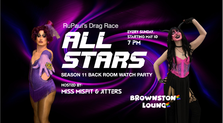 Drag Race All Stars Watch Party with Miss Misfit &amp; Jitters