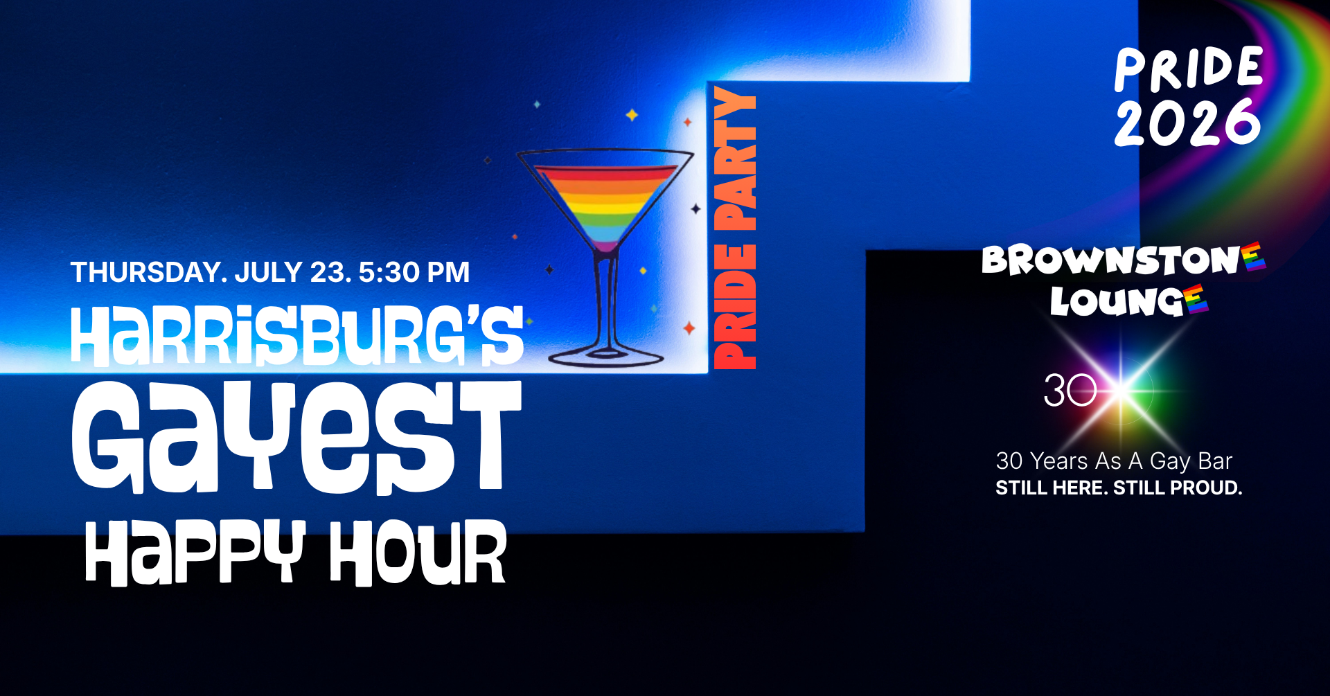 Harrisburg's Gayest Happy Hour: Pride Edition