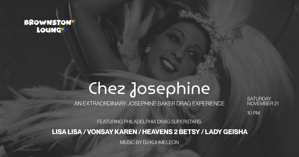 Chez Josephine: A Josephine Baker Drag Experience