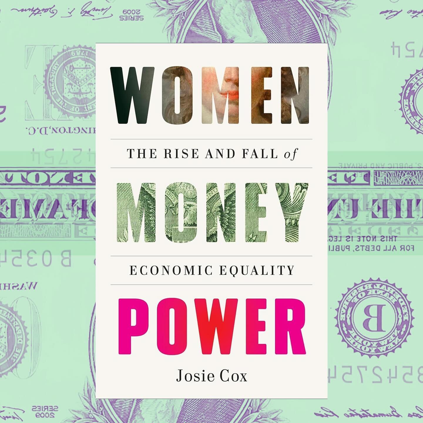 It&rsquo;s out!!! @josie.cox&rsquo;s WOMEN MONEY POWER has officially hit a bookstore shelf near YOU ✨ This incredible history of the fight of women for financial freedom delves back in time and takes us all the way up to the present battles still be