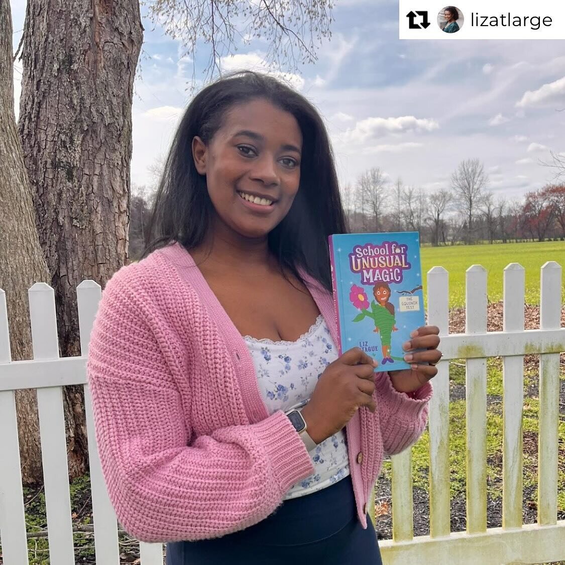 🌟happy #bookbirthday to @lizatlarge!! 🌟 

#repost original caption below:

✨School For Unusual Magic: Equinox Test✨ is officially out in the world!!😭💖📚🥳🌻

So much love went into this book and I can&rsquo;t wait for you all to start this series